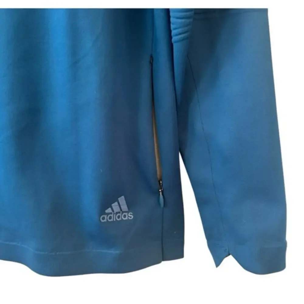 ADIDAS Set of 2 Men's Activewear Running Jacket Sweater 1/4 Zip Full Zip Large